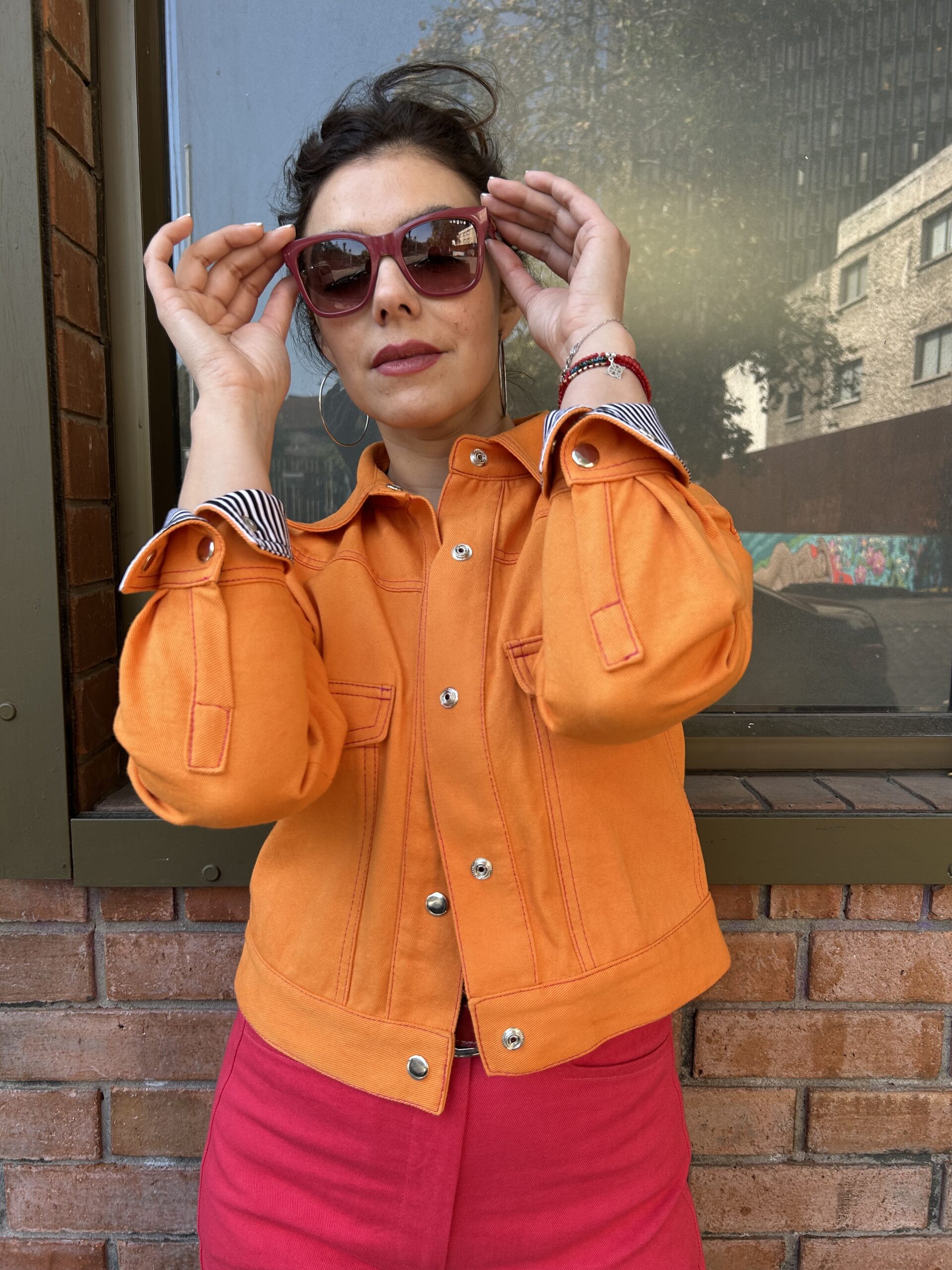 Chaqueta Crop - Modelo Pulso - Estrellas - Imagen 4