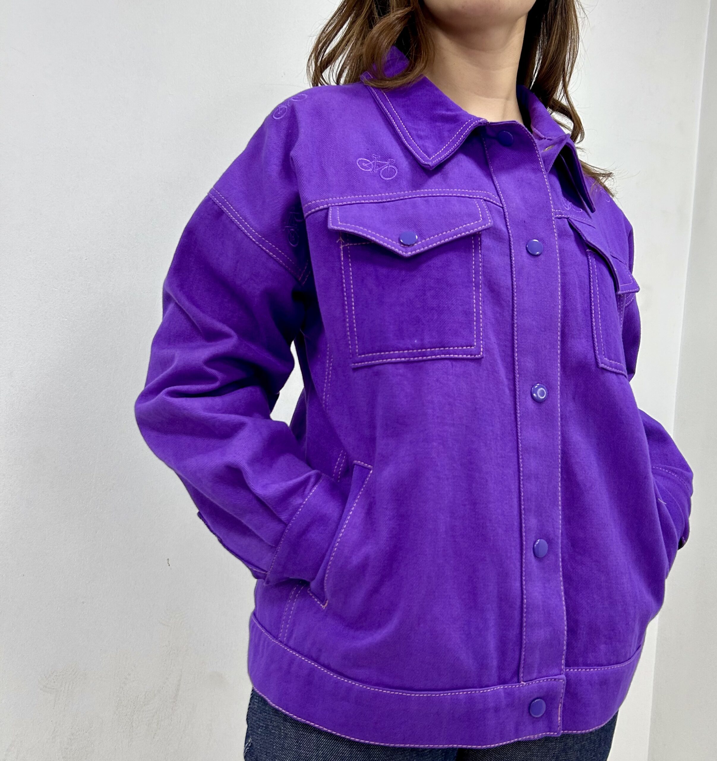 Chaqueta Oversize - Modelo Calle - Bicicleta - Imagen 3