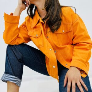 Chaqueta Vibra (Oversize) - Naranja
