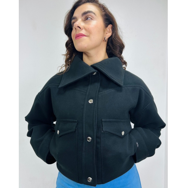 Chaqueta Mufin Negra